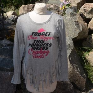 Western fringed shirt